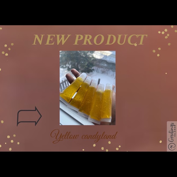 Yellow candyland (clear lipgloss ) *natural colouring - Picture 7 of 13